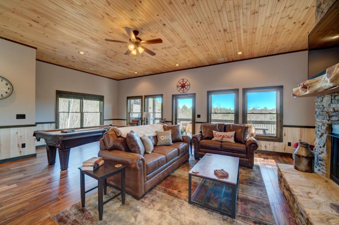 Bear Claw Cabin Blue Ridge Exterior foto
